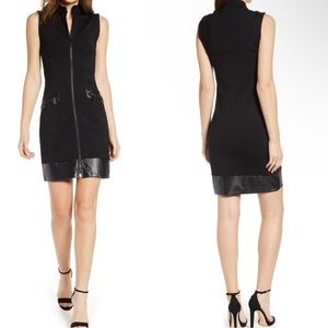 NWT Sentimental NY Ponte Zipper Dress Size 4